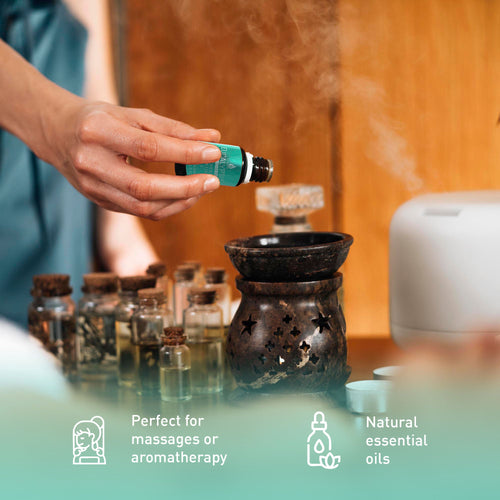 Aromatherapy Essential oils (Lavender, Eucalyptus, Frankincense)