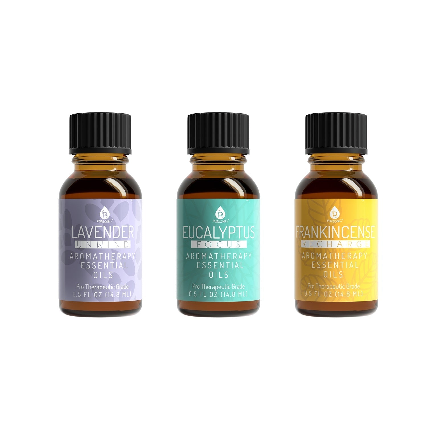 Aromatherapy Essential oils (Lavender, Eucalyptus, Frankincense)