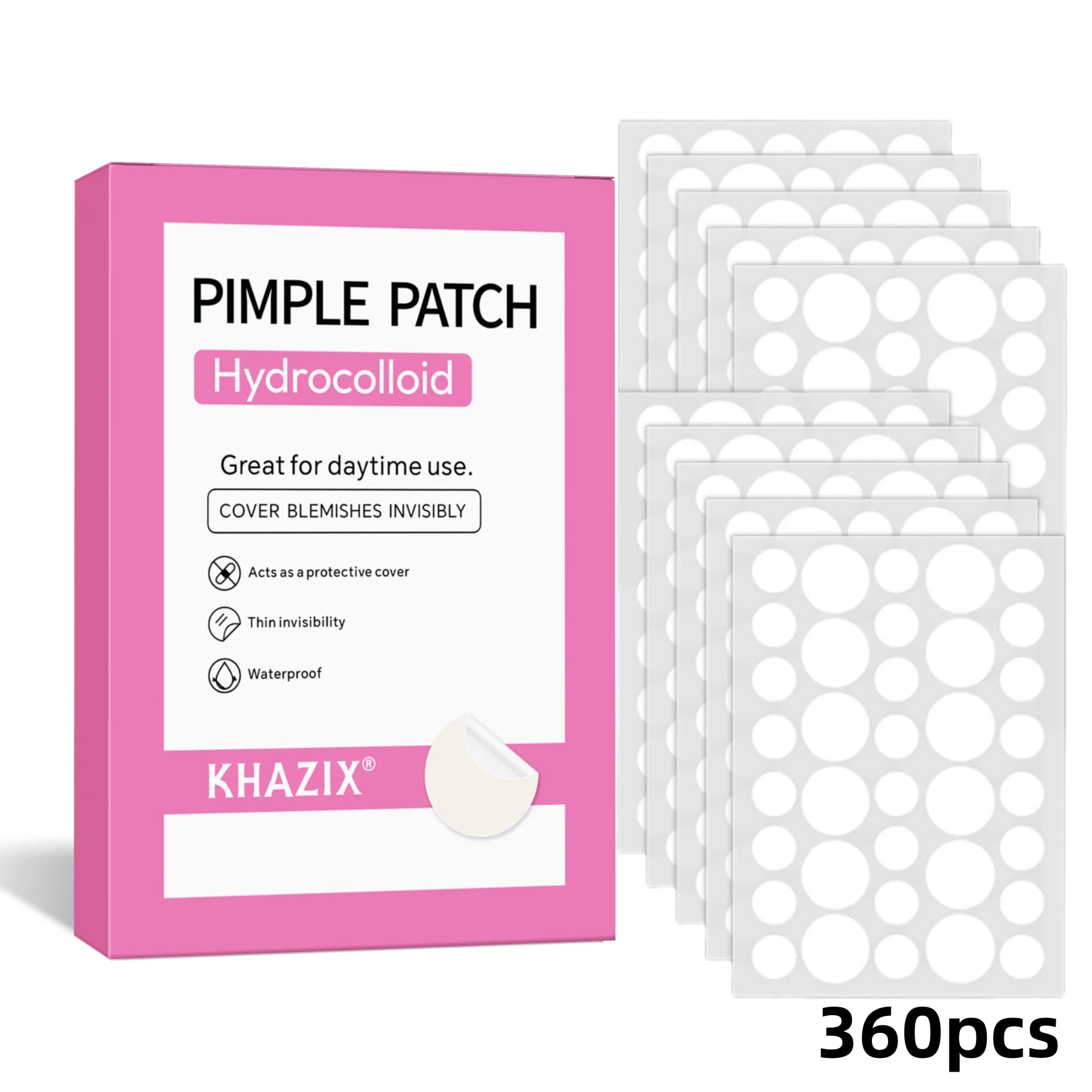 High-Adsorption Hydrocolloid Acne Patches